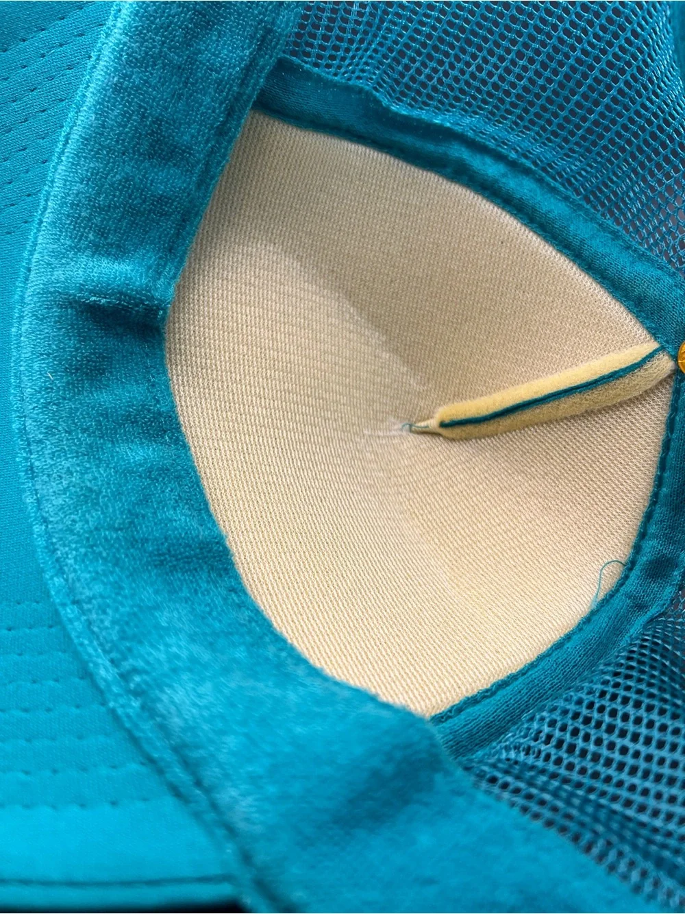 Talk Dirty to Me Teal Mesh Trucker Hat